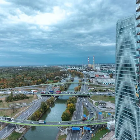 Amazing View Over Vienna And Infinity Pool Zewnętrze zdjęcie